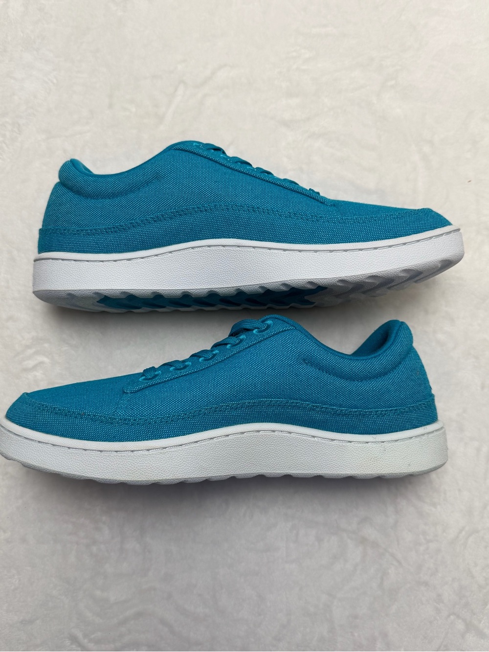 Allbirds Womens Canvas Pacers Sneakers 9 Organic Cotton Thrive Teal NWOT - Picture 8 of 9